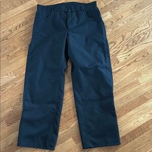 Joe Rocket Black Pants, NWOT, never worn, side zip legs with snaps, 36 waist